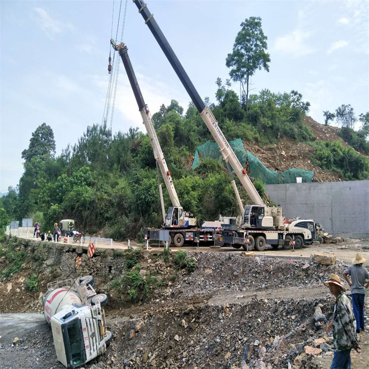 翁源翁源24小时应急道路救援吊装吊装现场实拍